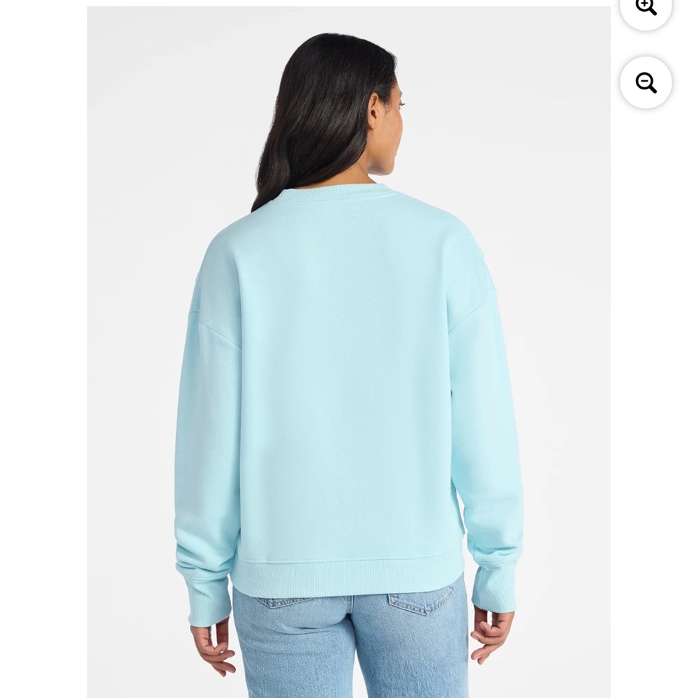 Queen x Time and Tru oversized Crew Neck Sweatshirt size large - Picture 3 of 7